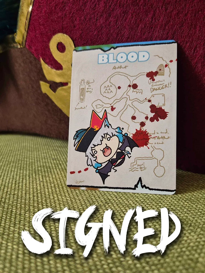 Signed Blood Token | Pirate Dandyfloss MTG Series product image (1)