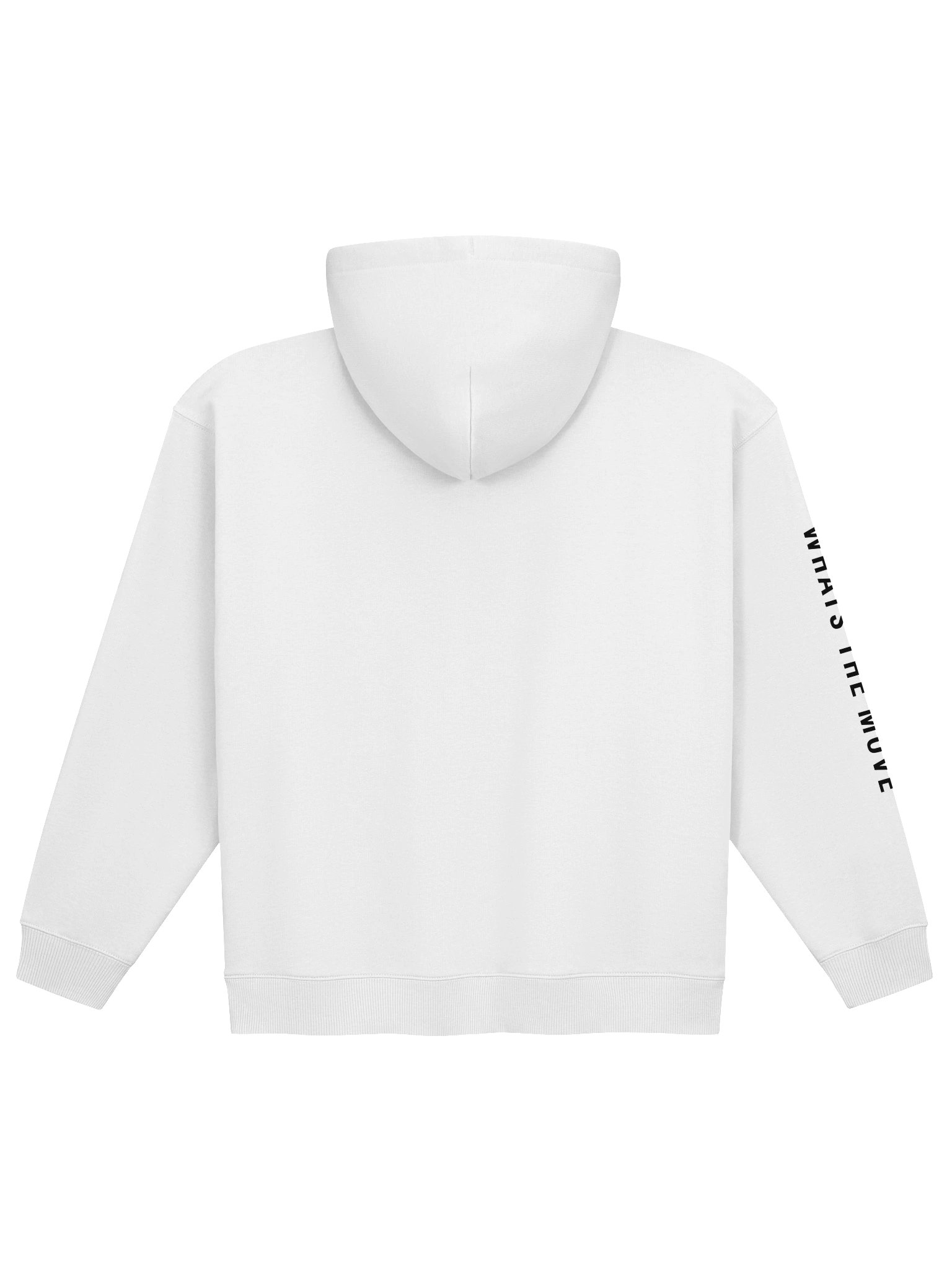 The Foundation Sleeve Hoodie - White / Heather Grey product image (3)