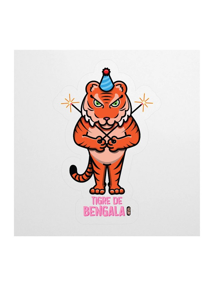 Tigre de Bengala - Sticker (Kiss Cut) product image (1)