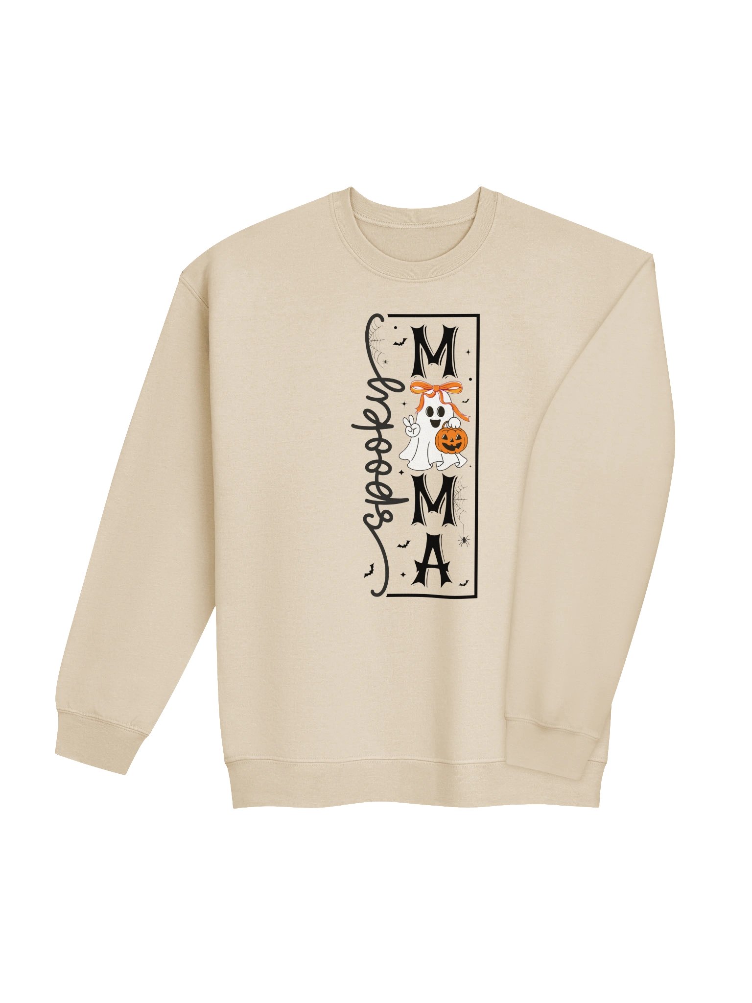 👻 Spooky Mama Halloween Crewneck Sweatshirt | Cute Ghost Mom Pullover 🎃 product image (20)