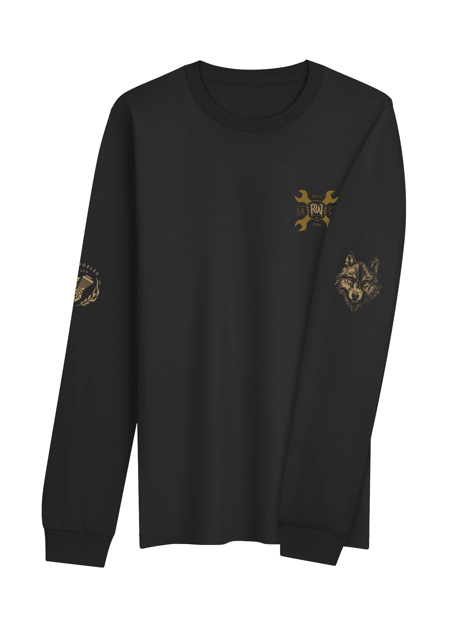 RideWolf Sugar Skull Long Sleeve product image (4)