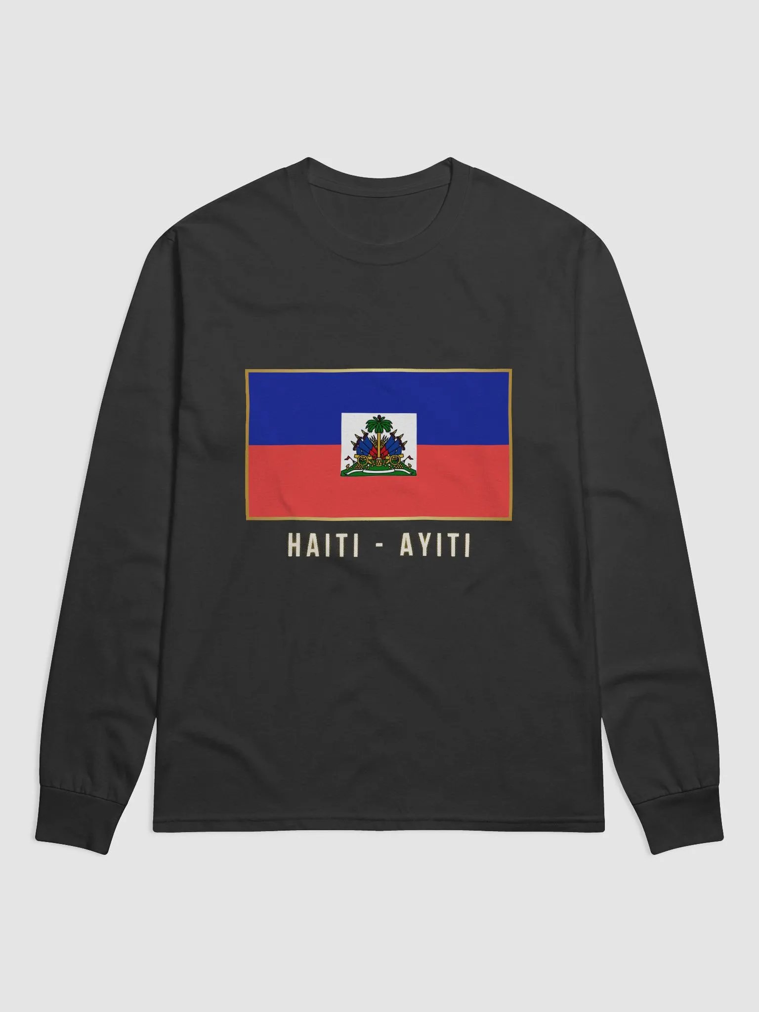 Ayiti Flag Unisex Long Sleeve product image (2)