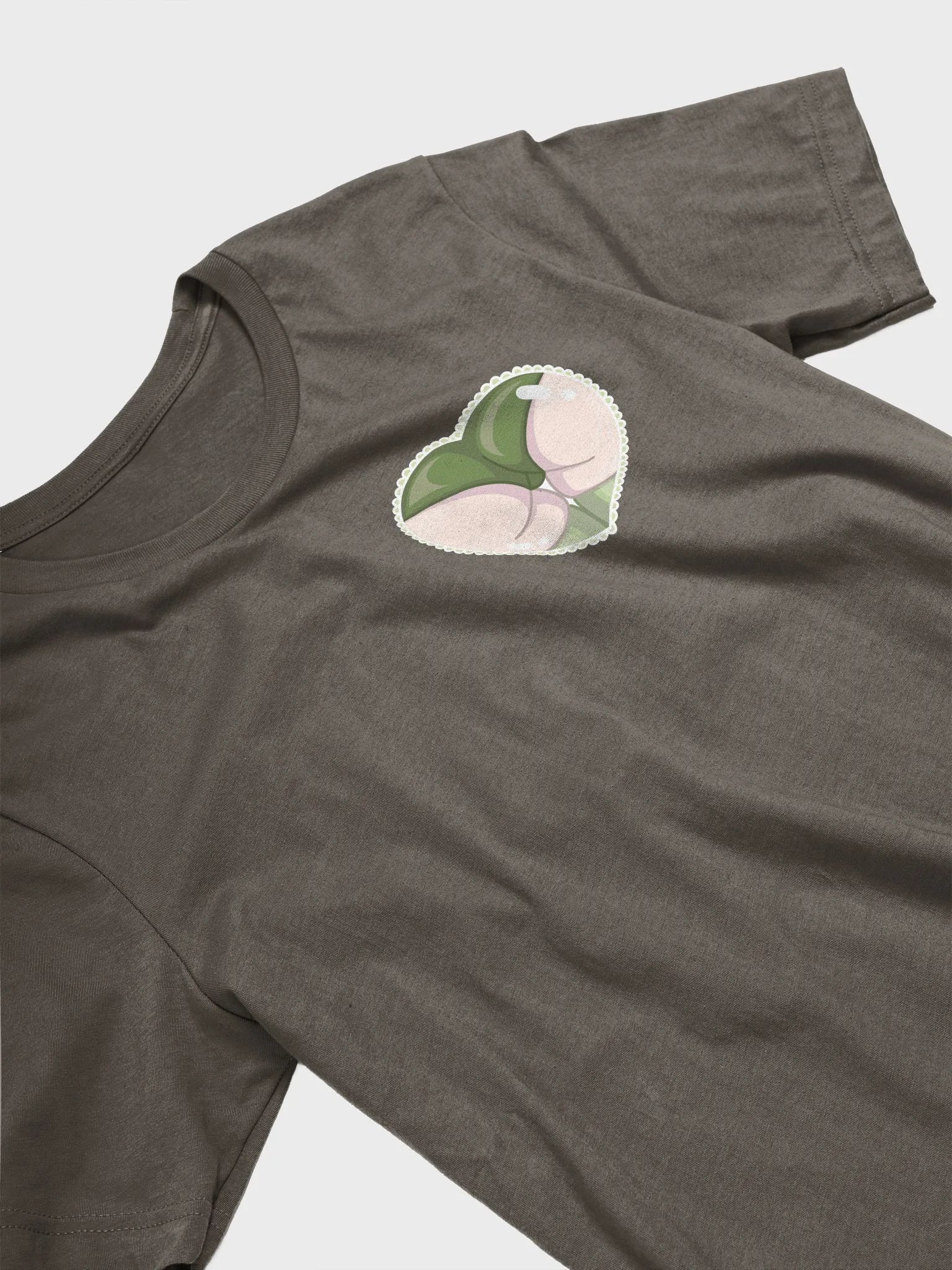 Green Heart Booty TShirt product image (36)