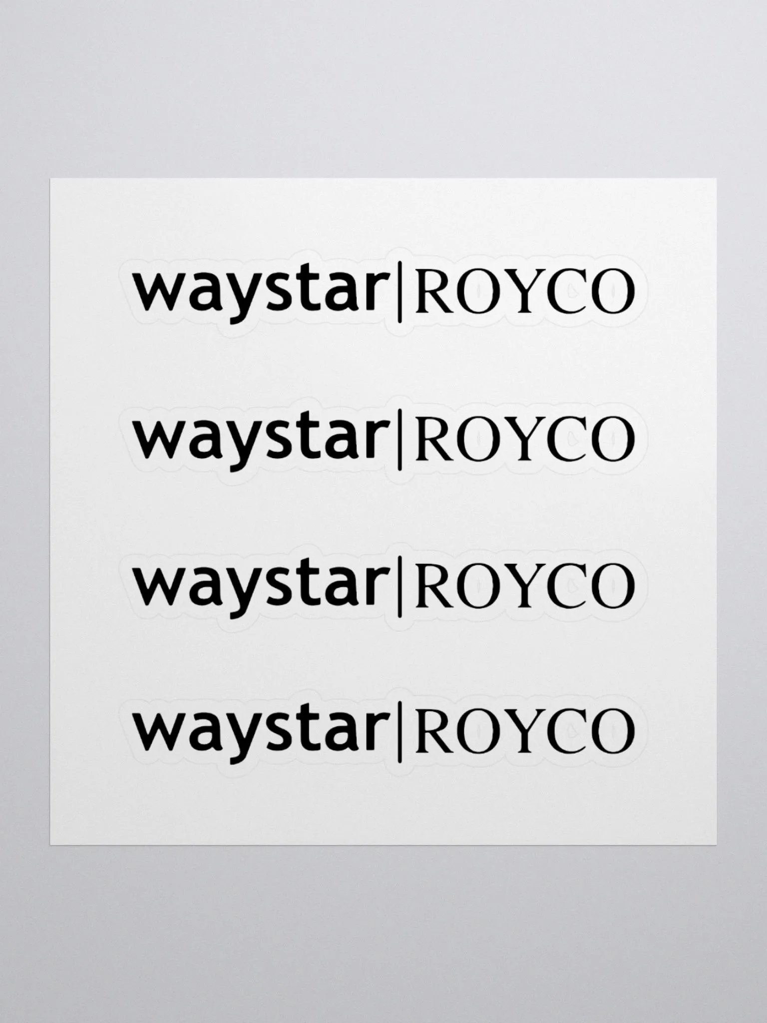 Waystar Royco Kiss-Cut Stickers product image (1)