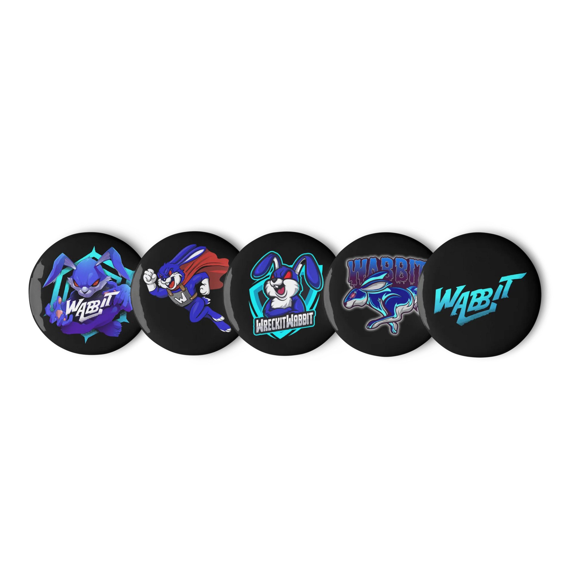 Wabbit Timeline Logo Pins product image (1)