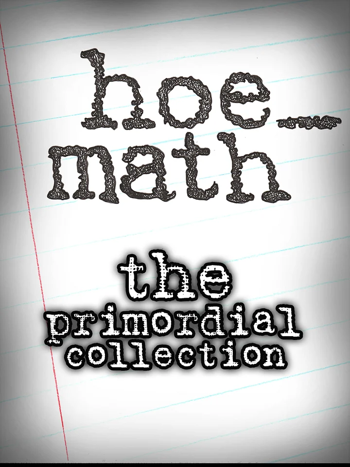THE PRIMORDIAL hoe_math COLLECTION [ART EBOOK] product image (1)