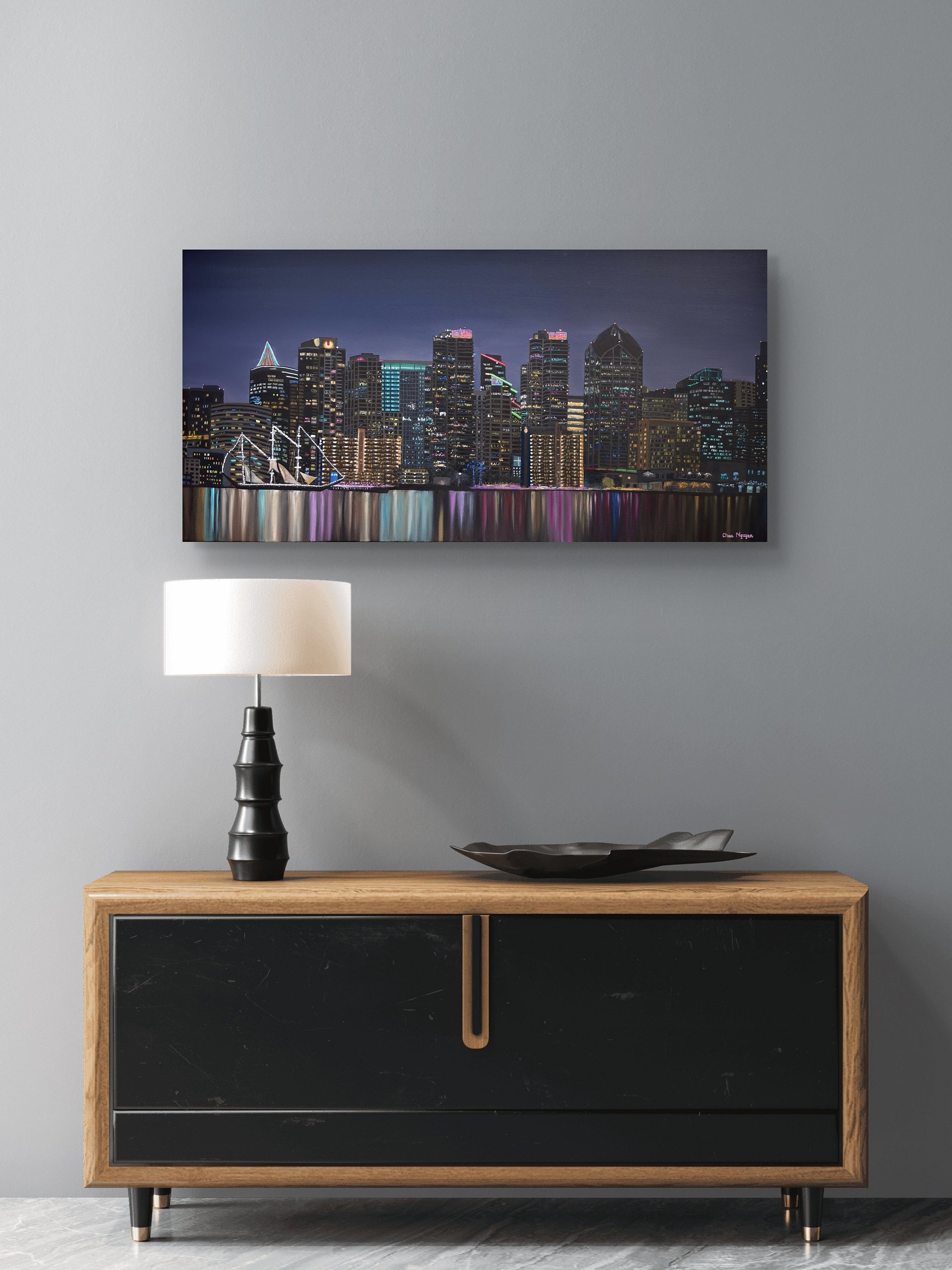 Goodnight San Diego - Canvas Print product image (2)