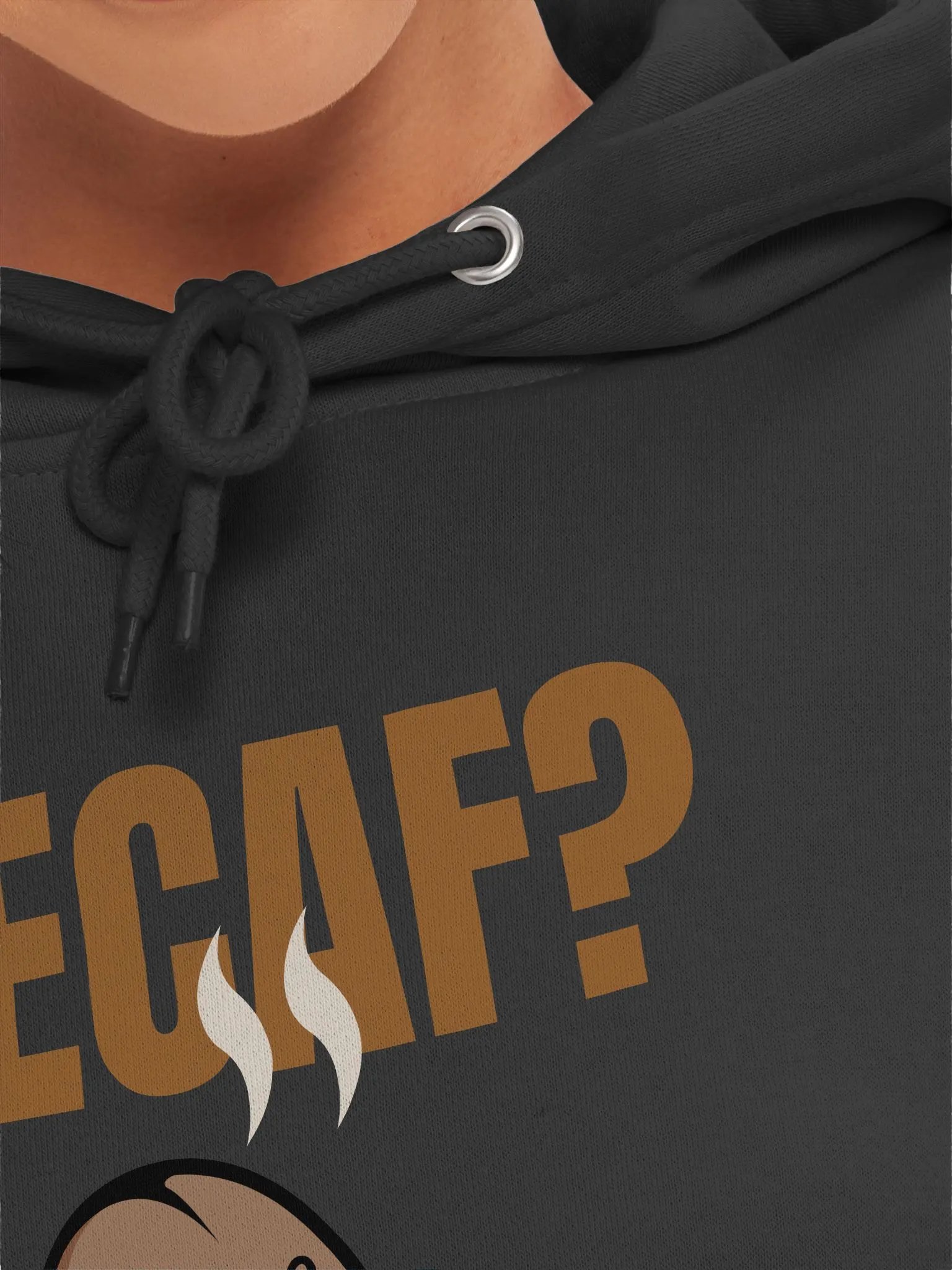 Strong Sarcasm Coffee Bean Hoodie product image (7)