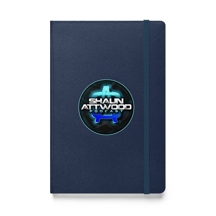 Shaun Attwood Podcast Hardcover Notebook product image (1)
