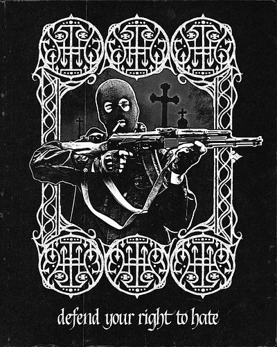 Defend your right to hate.

Hit me up for custom designs or check out my shop.

———
#bethlehem #blackmetal