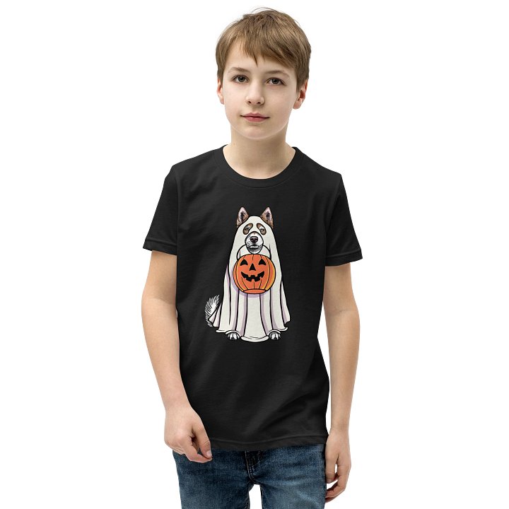 Halloween Alaskan Malamute(Red) Youth T-Shirt product image (1)
