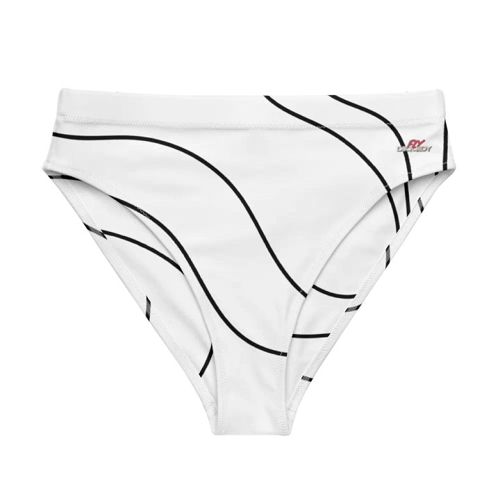Fly Diiqqiidy ladies Patterned waste-high recycled bikini bottoms product image (1)