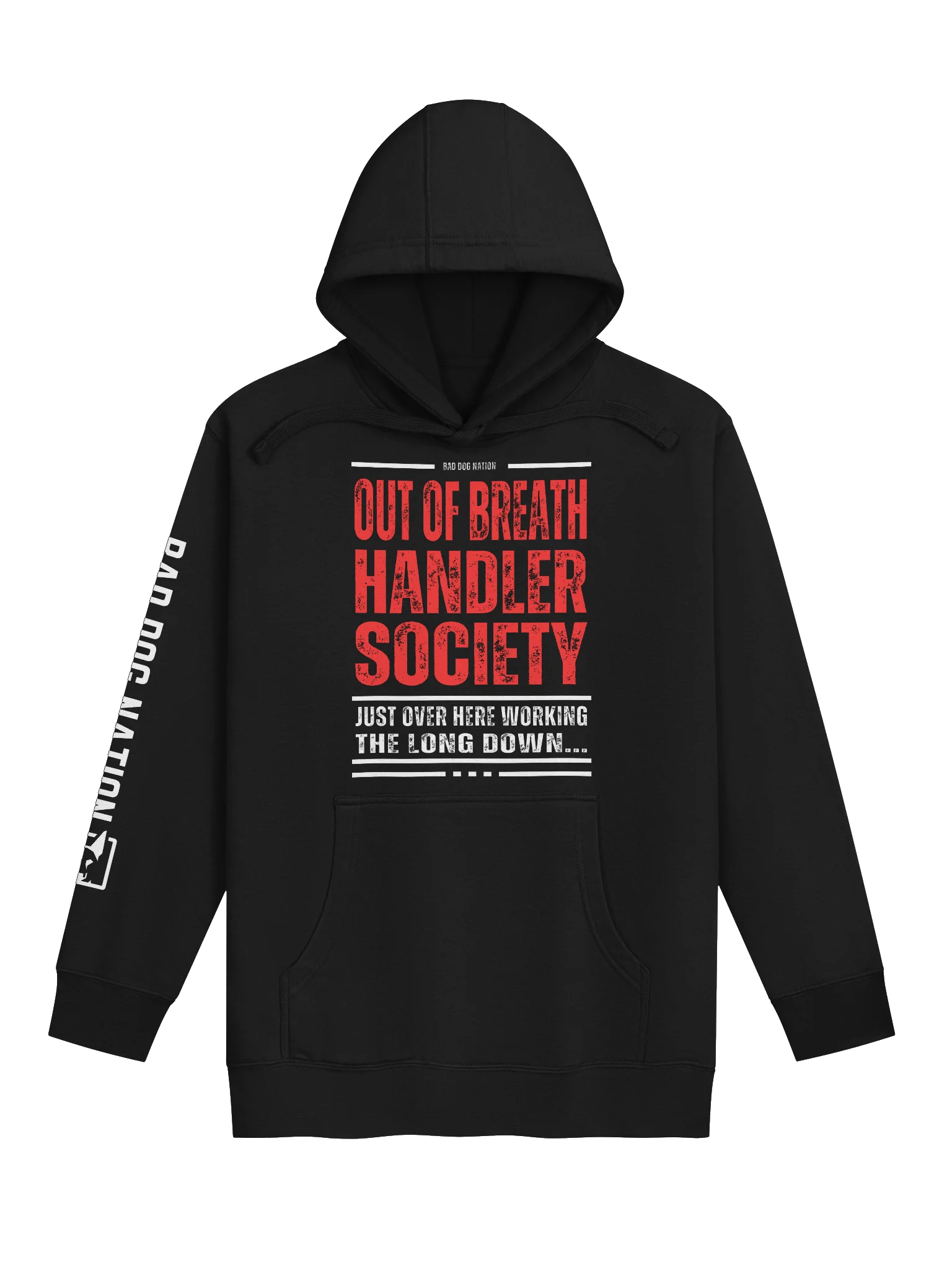 Out of Breath Handler Society - Front Print - Premium Adult Unisex Hoodie product image (1)