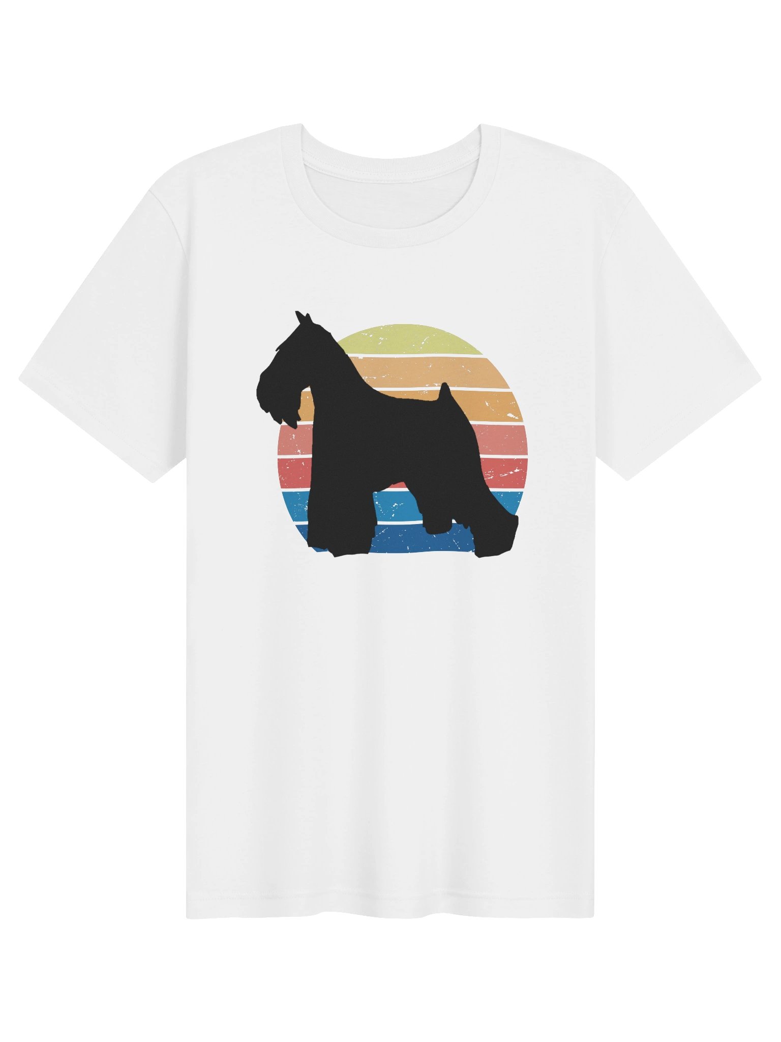Vintage Schnauzer Sunset Tee product image (2)