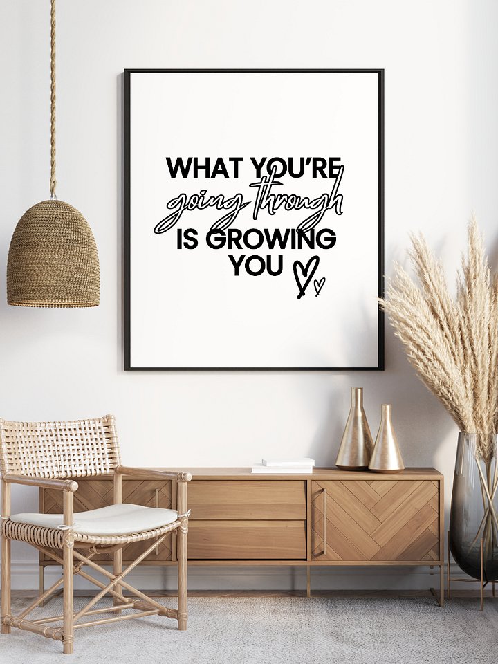 Digital Download 'What You're Going Through ' Motivational Poster product image (1)