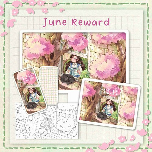 Hi Cuties!! 🌸

I’m so happy to open the doors to my little cottage corner! ✨

June’s digital rewards are now ready and waitin...