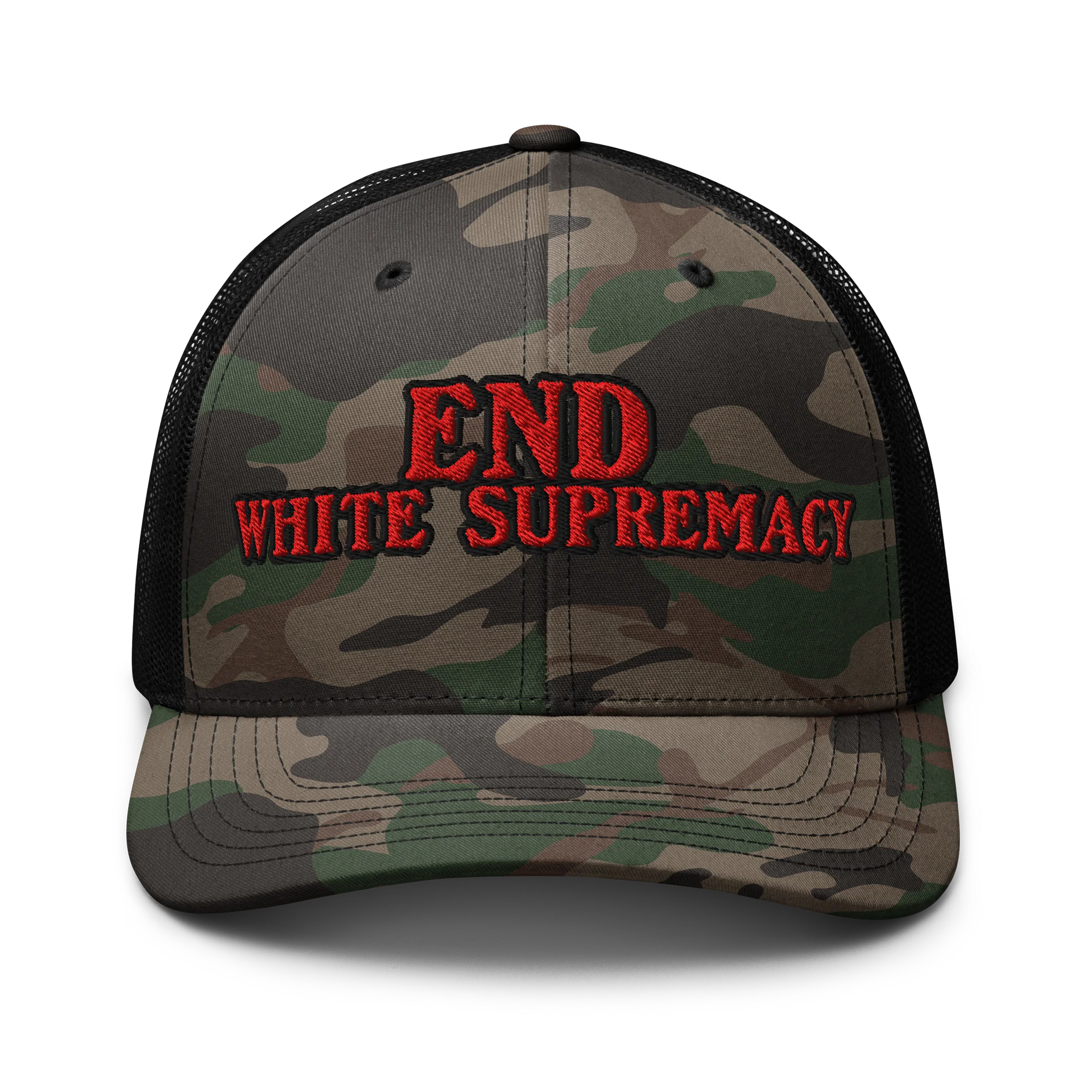 End White Supremacy Camo Hat product image (1)
