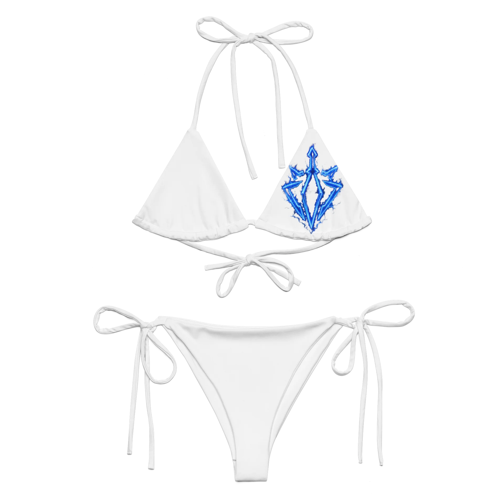 Electric Crest Recycled String Bikini product image (1)