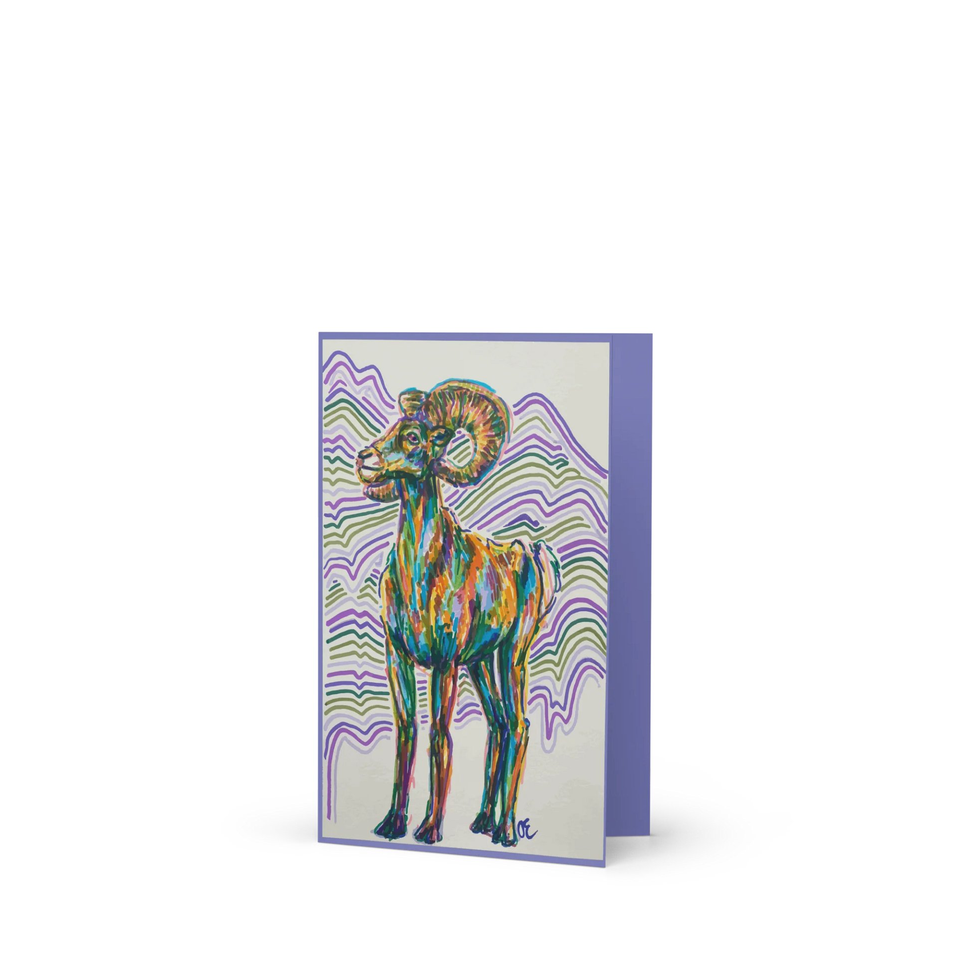 King of the Ridge Greeting Card product image (1)