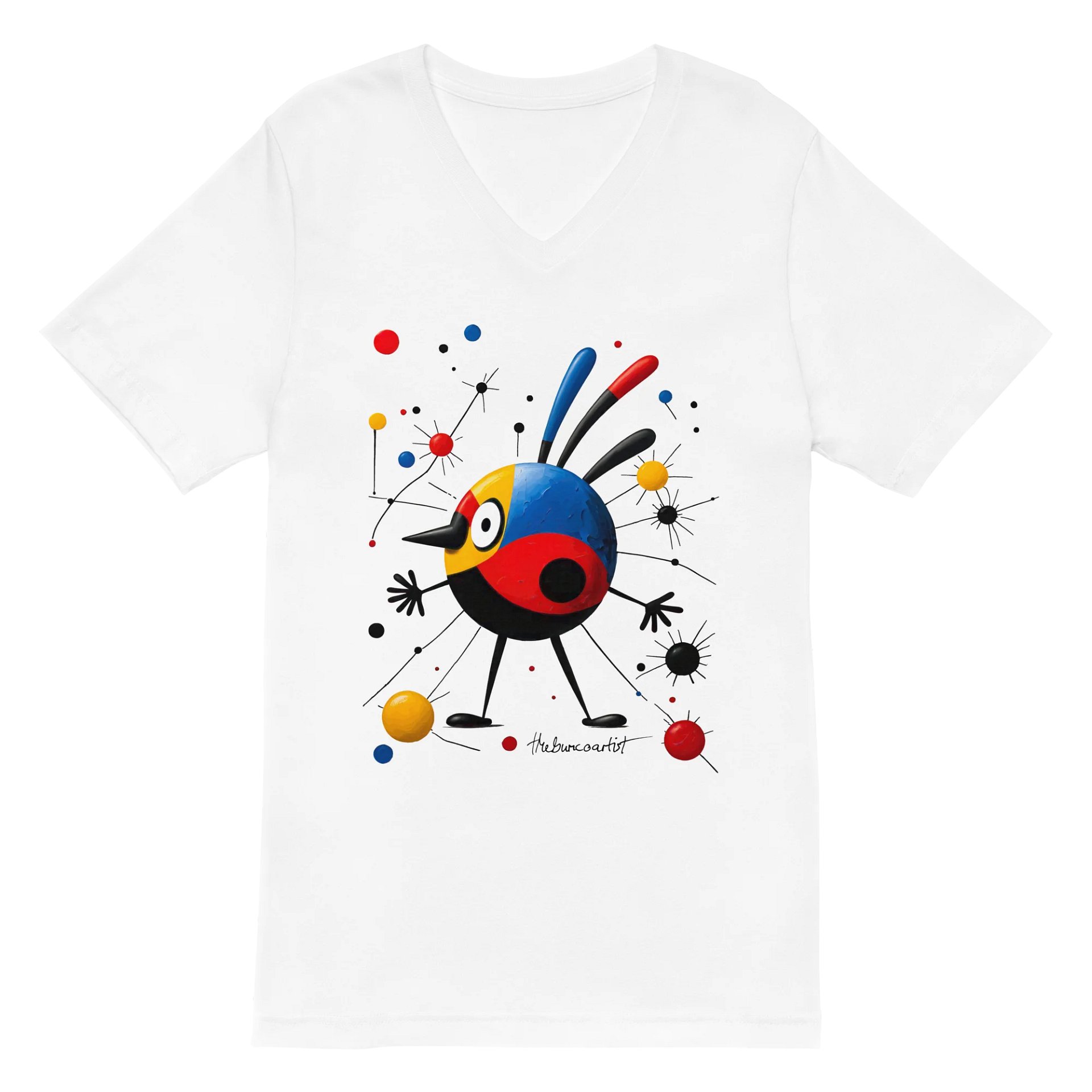 Bella+Canvas Short Sleeve V-Neck Jersey T-Shirt product image (2)