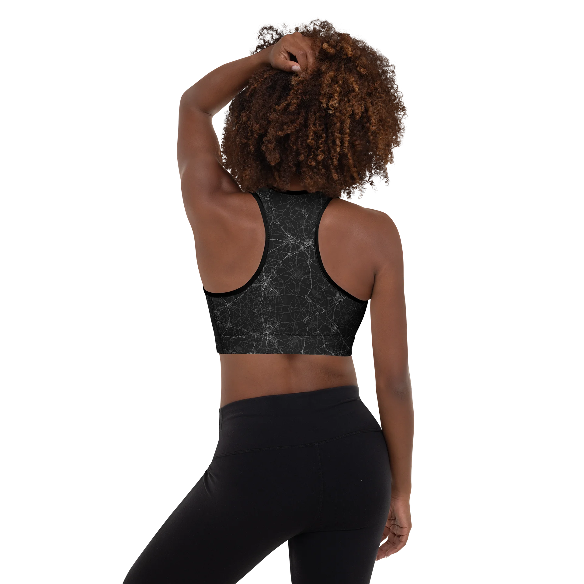 Carolina Map Sports Bra product image (2)