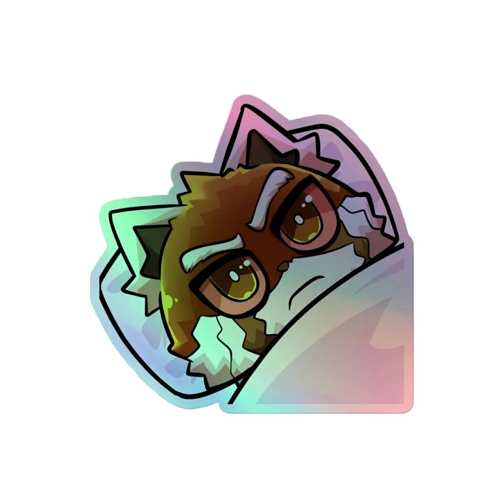 Holographic Insomnia Sticker product image (2)
