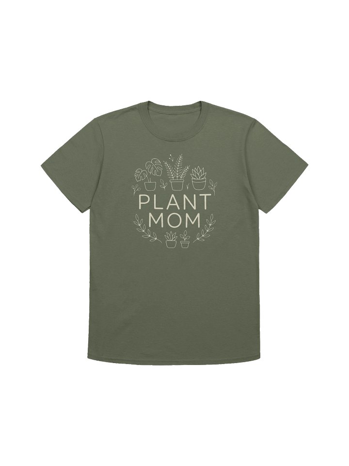 Plant Mom T-Shirt – Minimal Botanical Graphic Tee product image (1)