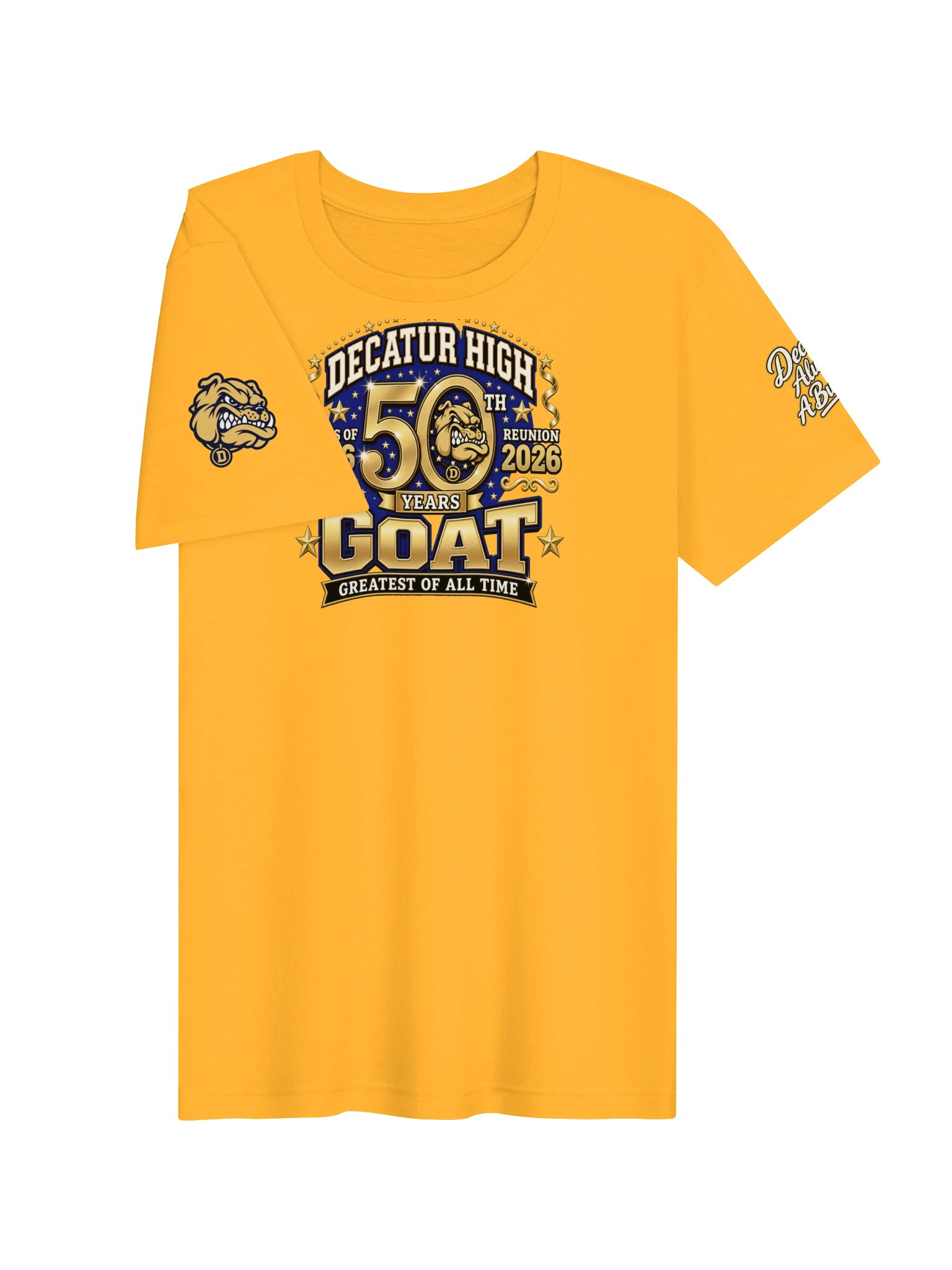 Decatur 50 Years GOAT Shirt product image (9)