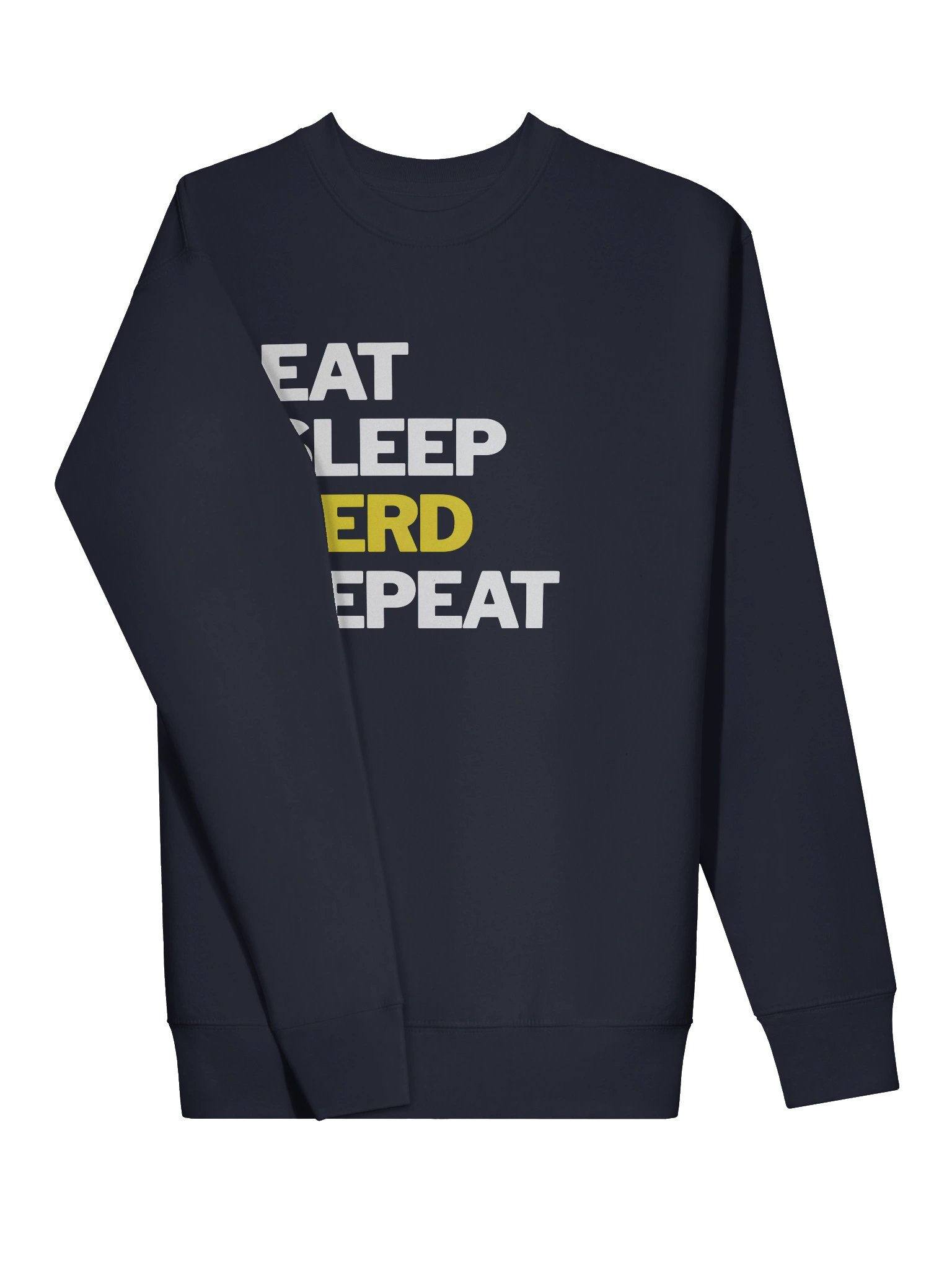 Eat Sleep Nerd Repeat Sweatshirt product image (20)