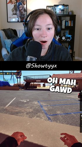 The paint had different plans

#Sunsetmotel #goofy #livestream #twitch #gamergirl