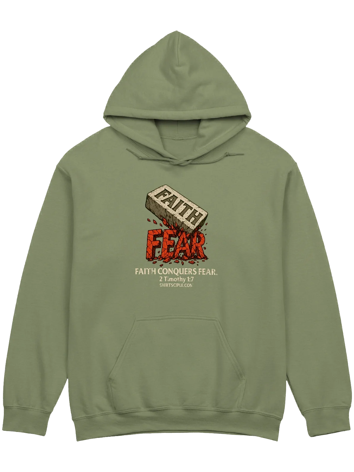 Faith Conquers Fear Hoodie product image (15)