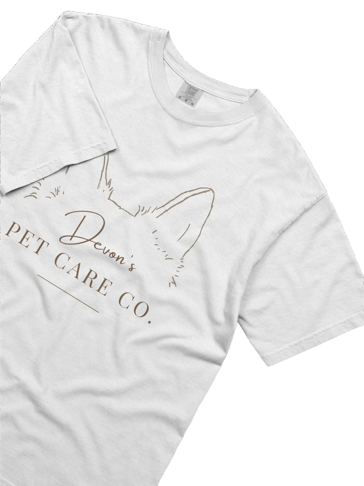 White Logo Tee product image (3)