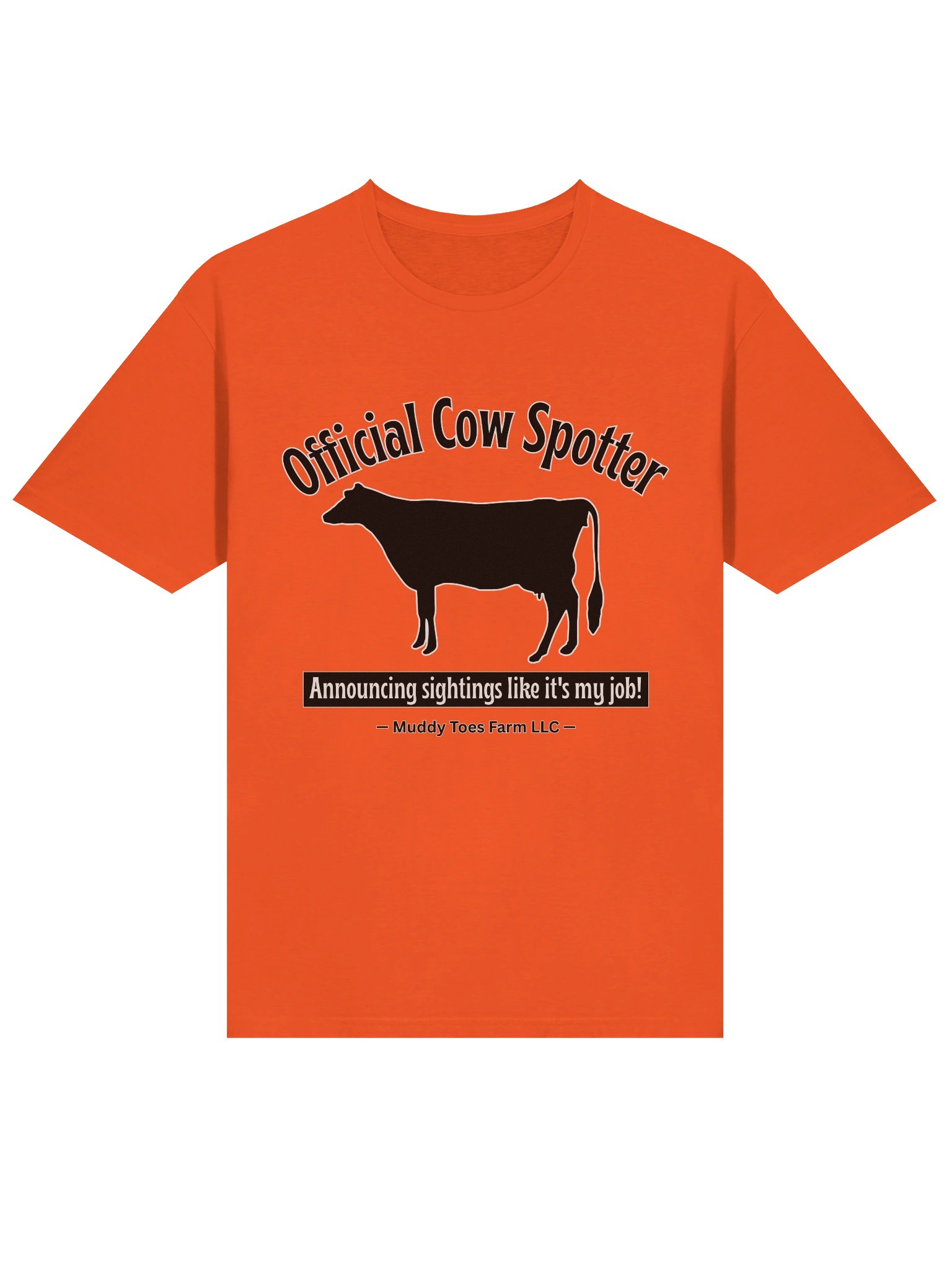 Official Cow Spotter Unisex T-Shirt (Adult) product image (1)