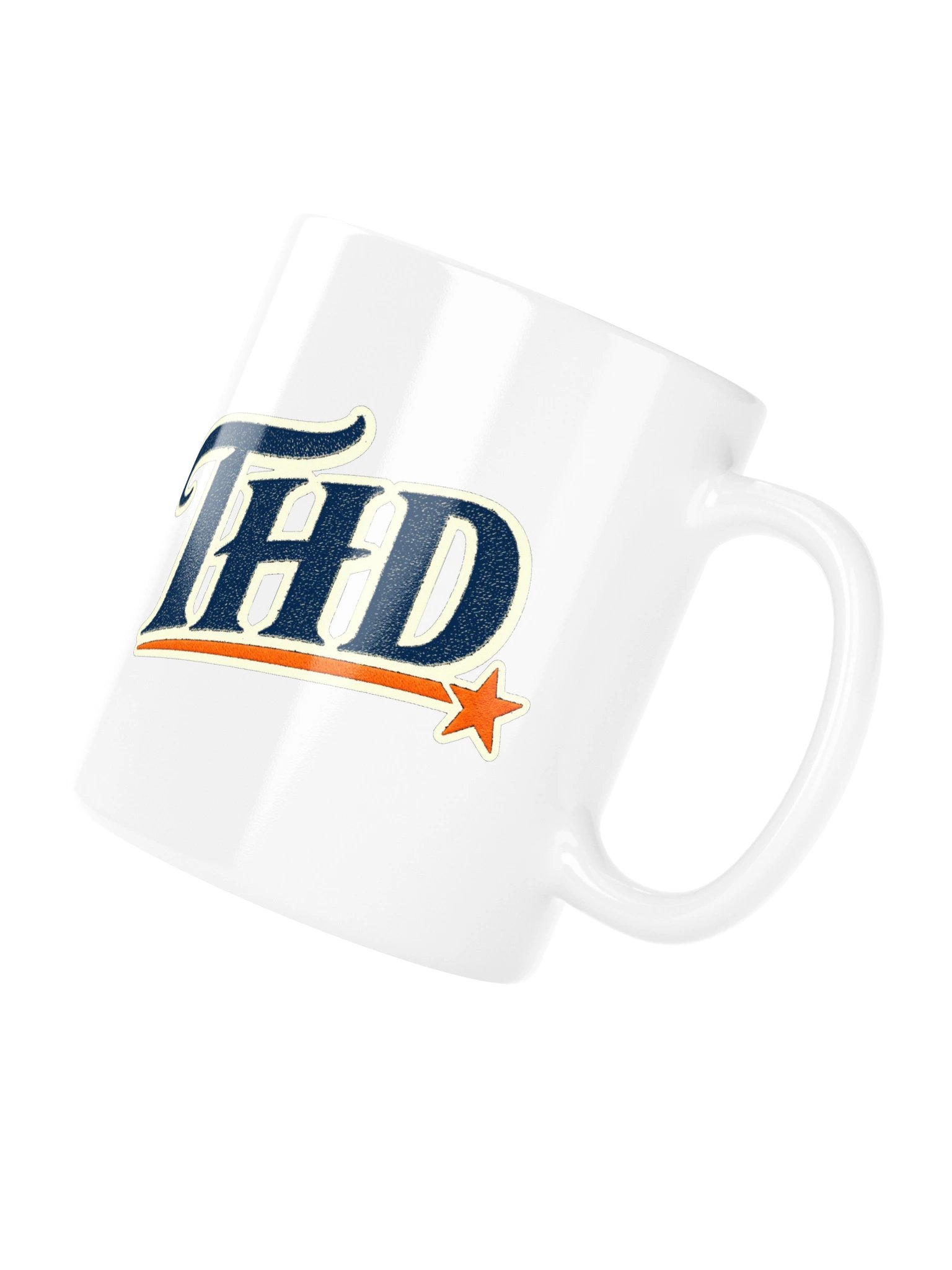 Texas Hog Dispatch White Glossy Mug product image (4)