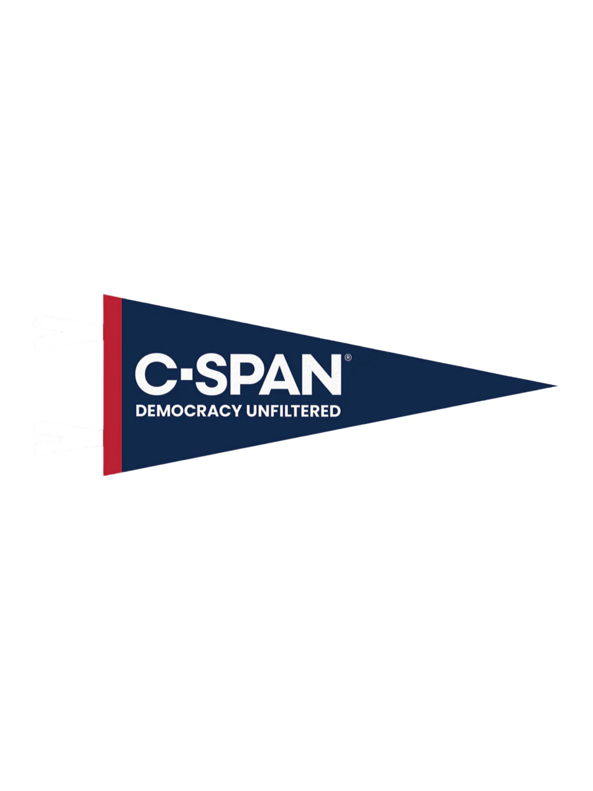 C-SPAN Democracy Unfiltered Pennant product image (1)