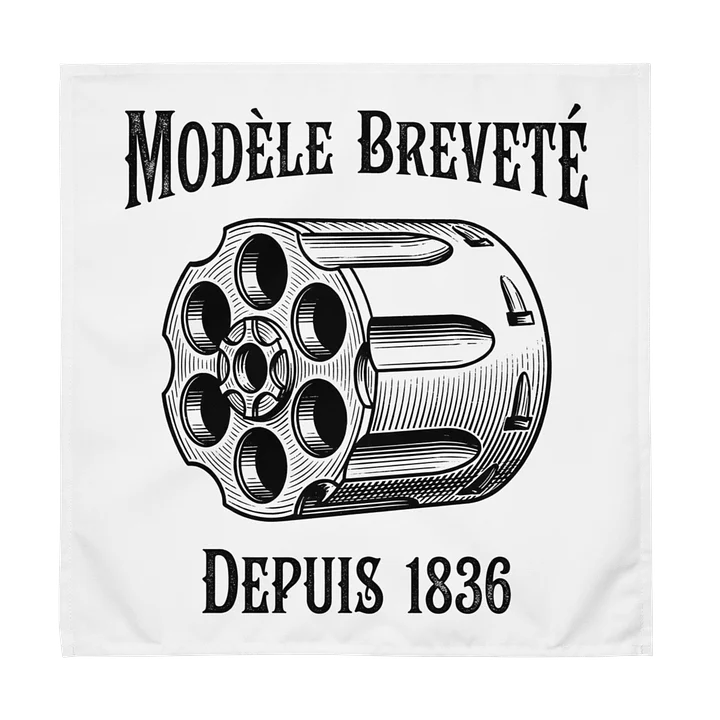 Set de 4 Serviettes de Table "Barillet - Modèle Breveté" (Grand Format 50x50 cm) product image (1)
