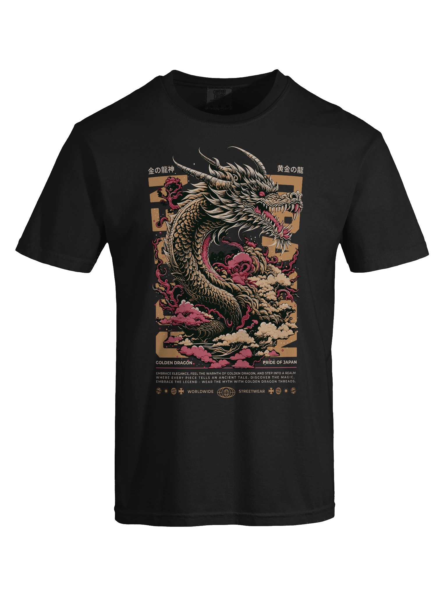 Stylish Golden Dragon Y2K T-Shirt for Trendy Fashion Lovers product image (7)