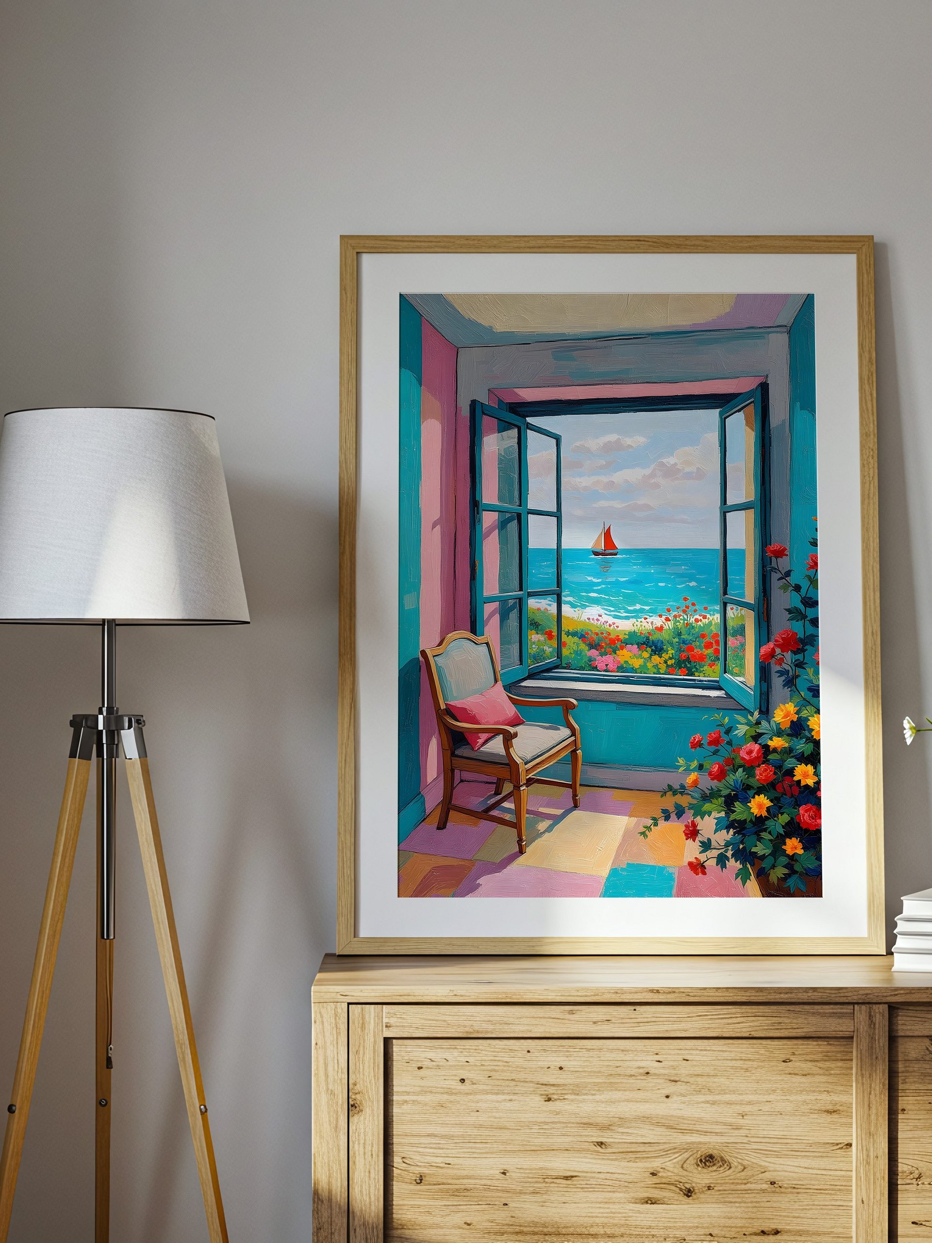 Henri Matisse Open Window Style Wall Art Poster product image (3)