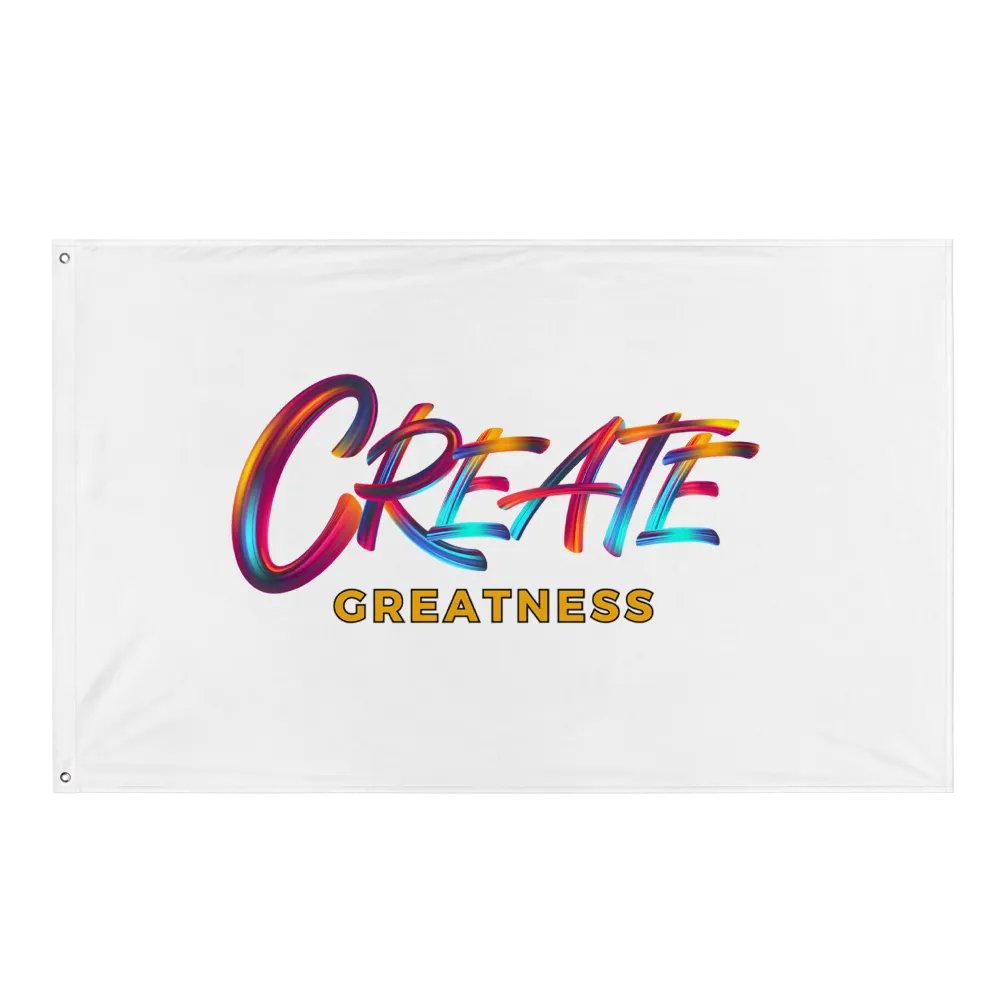 Create Greatness Flag product image (1)