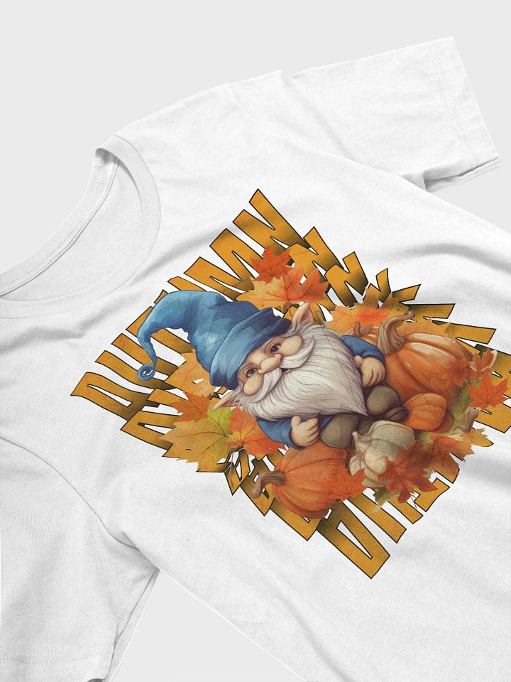 Autumn Gnome and Pumpkins T-Shirt product image (2)