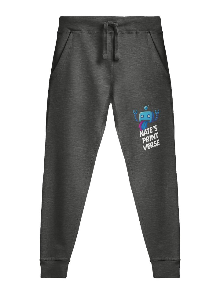 Natebot Core Sweatpants – Printverse Edition Front logo product image (2)