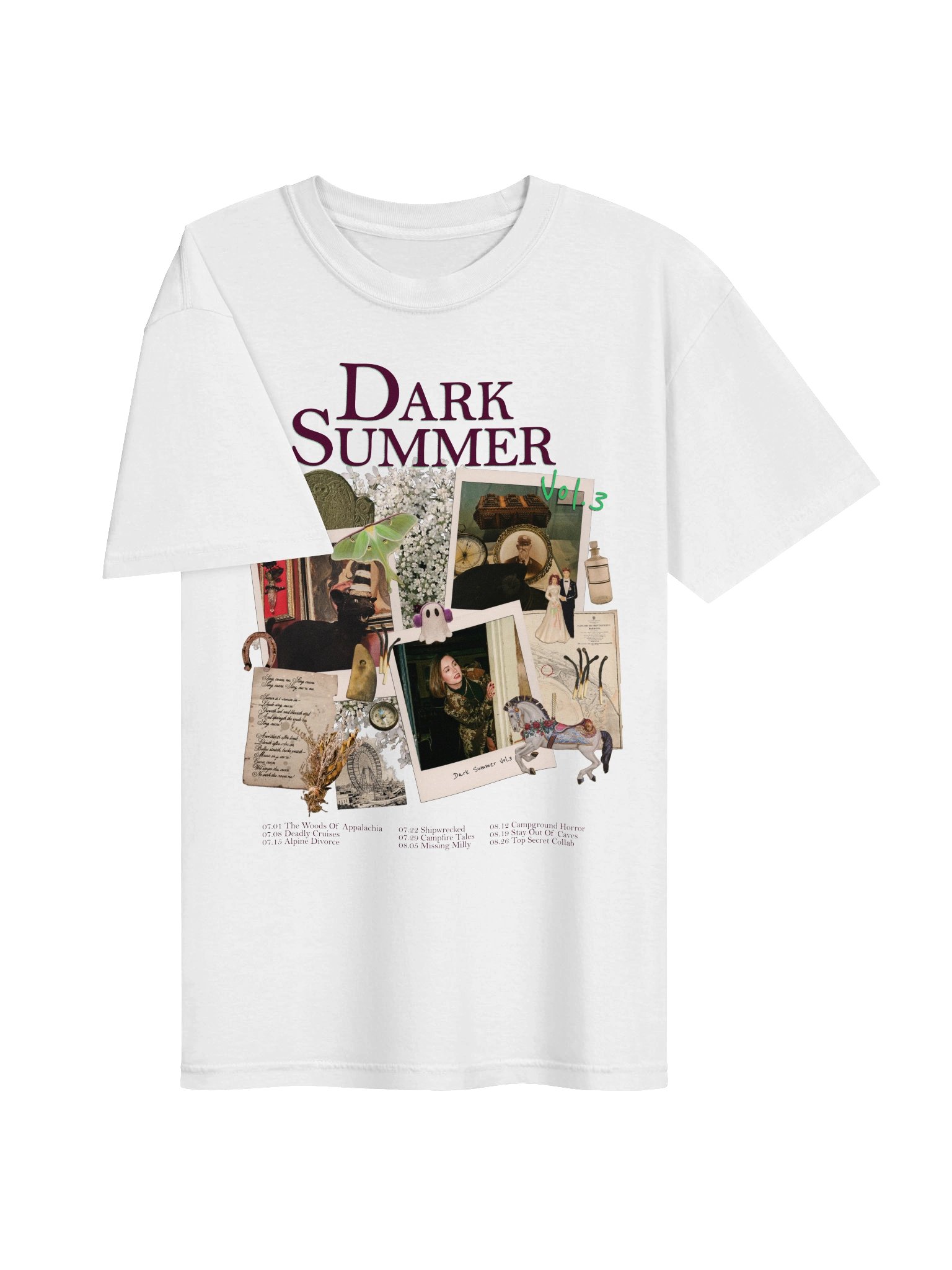 Dark Summer Vol. 3 Scrapbook Tee product image (3)