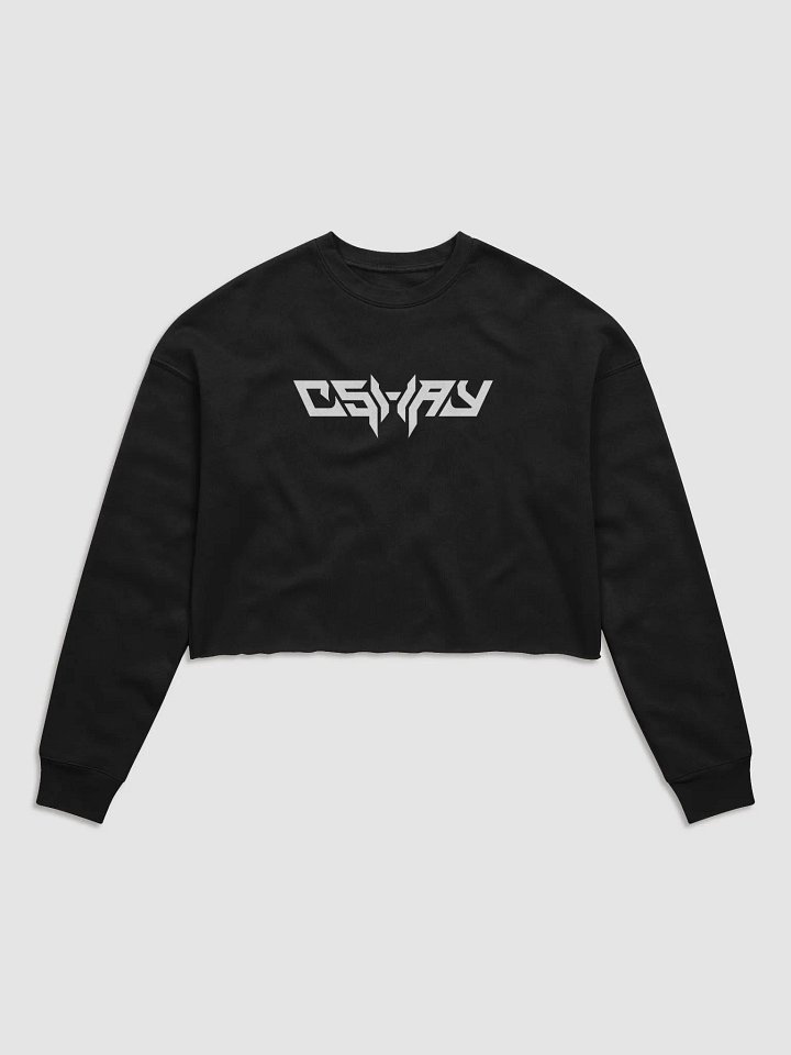 [CShay] long sleeve fleece crop top product image (1)