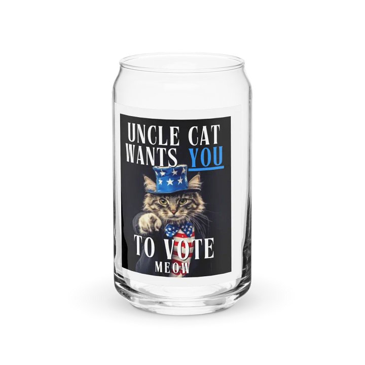 Uncle Cat Can-Shaped Glass product image (1)