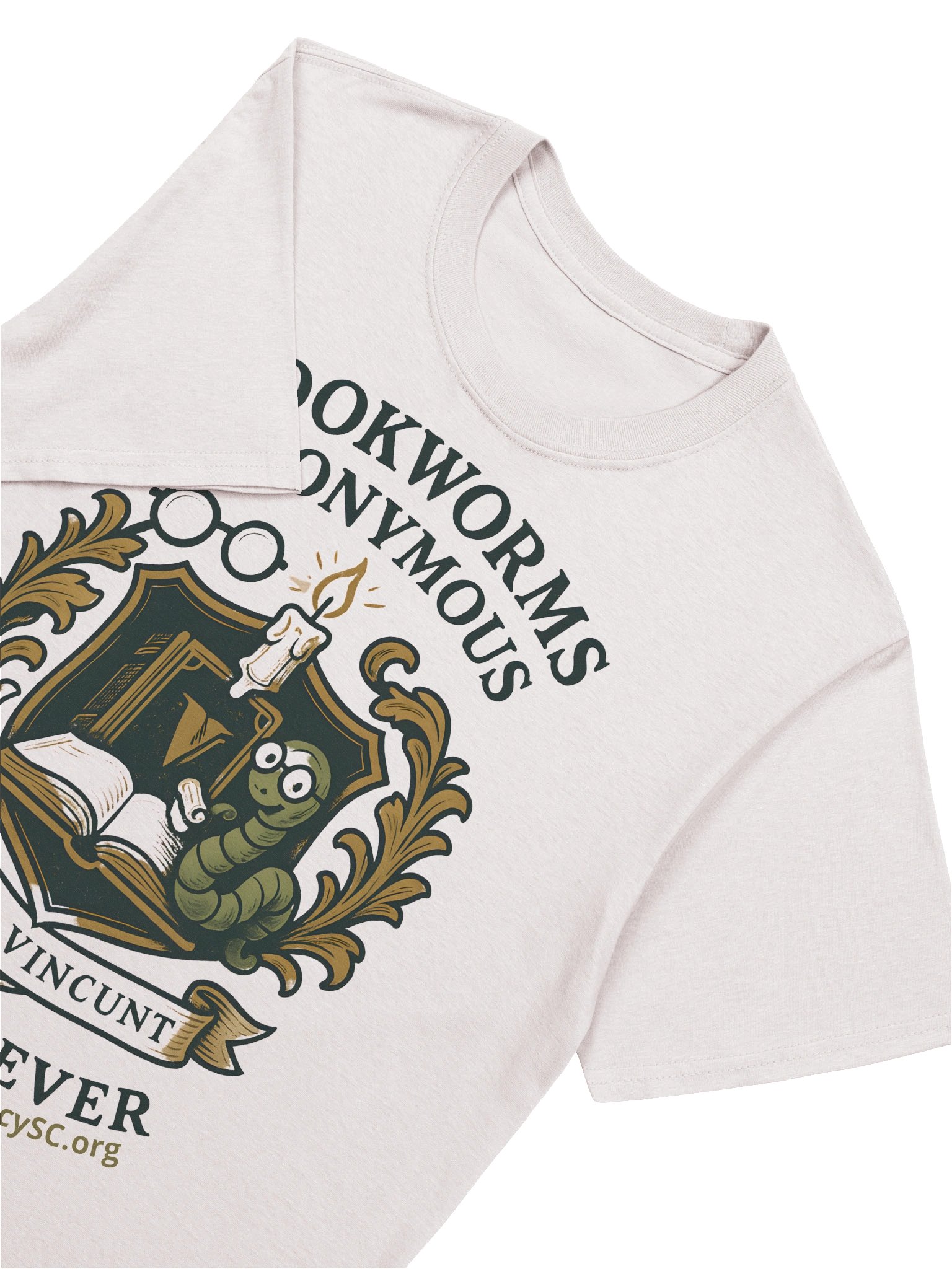 Bookworms Anonymous Heritage Tee product image (9)
