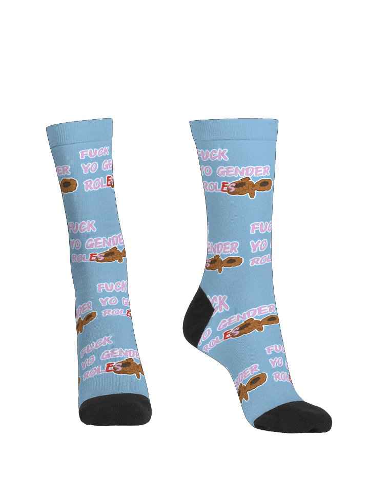 F--k Yo Gender Rol[e]s Crew Socks product image (2)