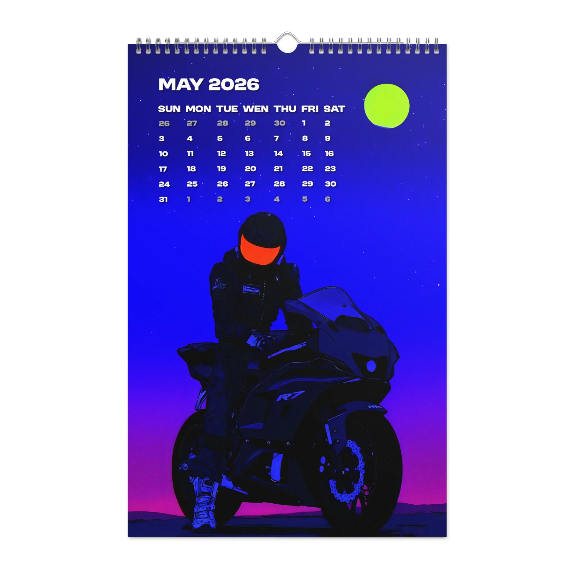 PIT STOP – 2026 Motorcycle Calendar product image (10)