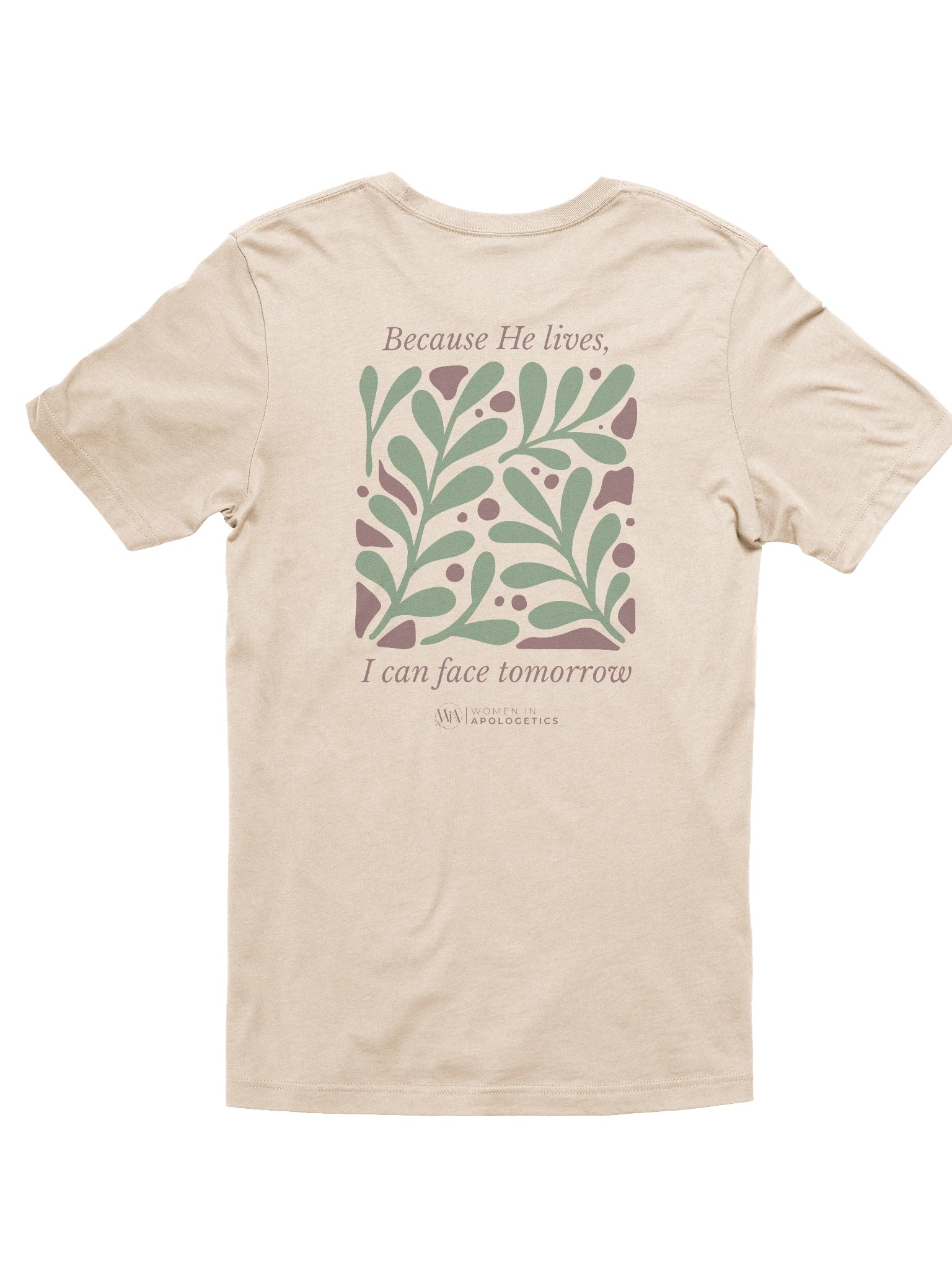 Because He Lives, I Can Face Tomorrow Super Soft T-Shirt product image (3)