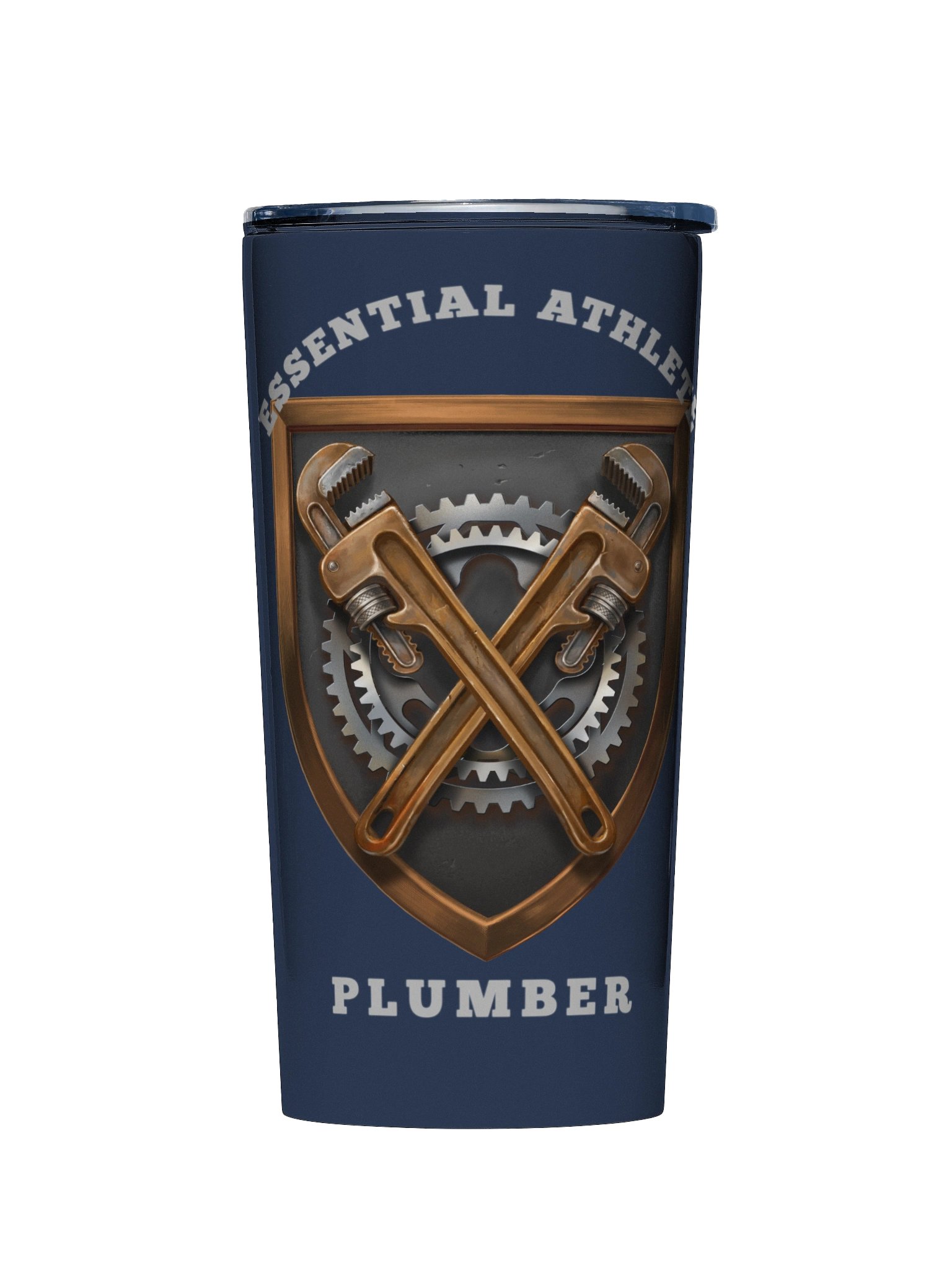 Shield Series: Plumber Edition (Navy) Tumbler product image (1)