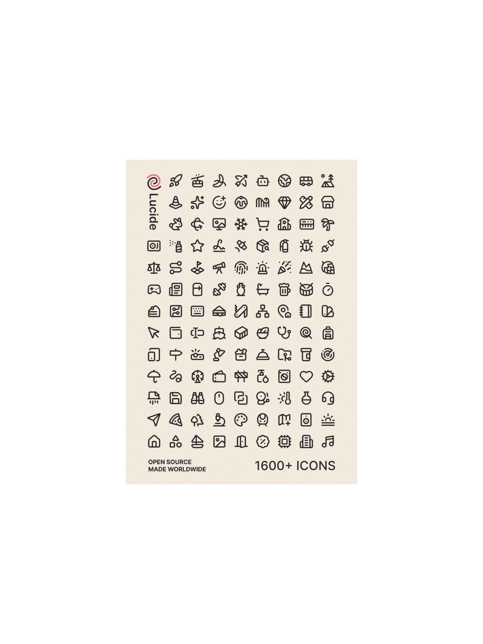 Glyph Grid Poster product image (3)